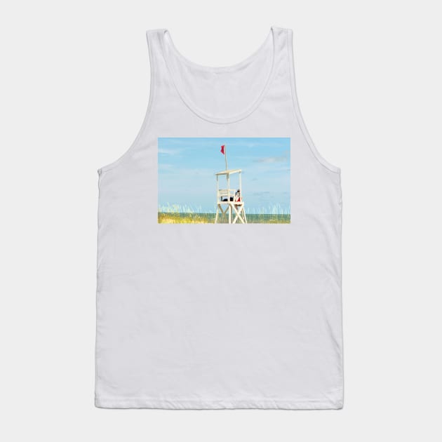 Lifeguard Duty Tank Top by Cynthia48